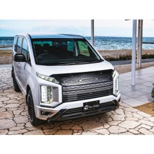 TGS X-Fang カーボンセンターグリル デリカD:5 CV1W CV5W 4WD ※MC後CV1