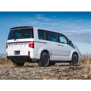 M'z SPEED CV1W デリカD:5 リアウイング シボ加工 つや消しブラック