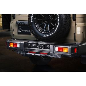 GDJ76W ランドクルーザー70 CROSS LINE リアバンパーガード AES製