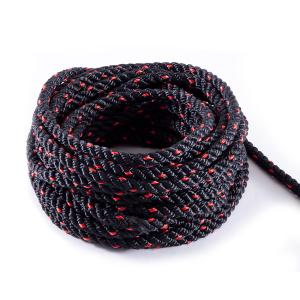 スリーストランドポリエステルロープ　径24mm　切り売り
