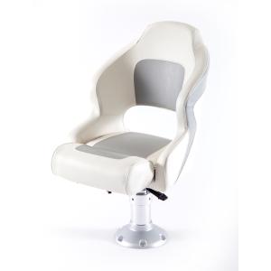 ボートシート ボート用椅子　インターコムマリン　フリップアップスポーツバケットシート ペデステルパッケージ