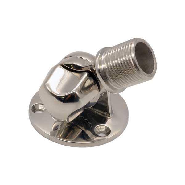 マリンVHFアンテナマウント ノブ式アジャスタブル トップウォーターオリジナル