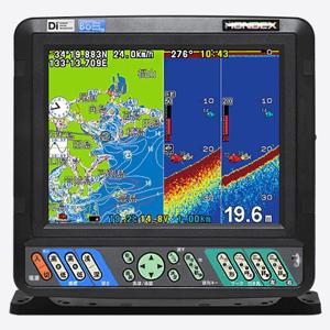 HONDEX HE-8S2 TD25振動子付 魚群探知機 プロッターデジタル魚探 HONDEX HE-8S2 TD25振動子付 魚群探知機 プロッターデジタル魚探