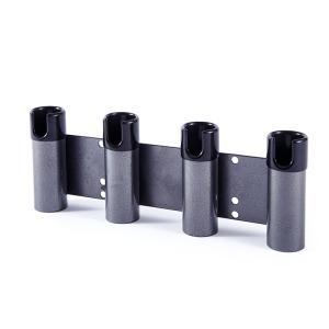 船舶用ロッドホルダー アルミ4連 ブロンズコート トップウォーターオリジナル