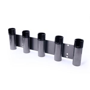 船舶用ロッドホルダー アルミ  5連 ブロンズコート トップウォーターオリジナル