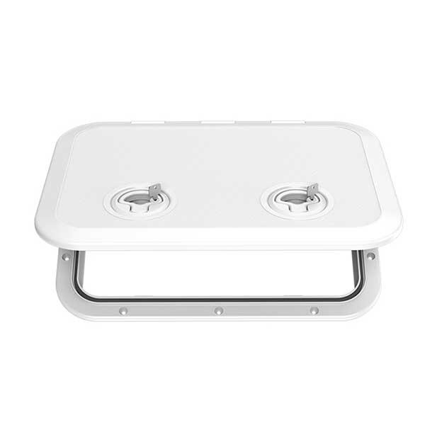 SEAFLO アクセスハッチプレミアム オーバーラップ 315x440mm 2ヶ所ロック開閉式