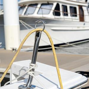 陸電ケーブル アダプター 15A 125V ⇒ 30A LED付 コンセント 船 充電