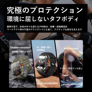 スマートウォッチ 通話機能 2026最新 アウ...の詳細画像3