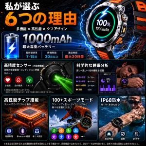 2026年最新 1.7インチ大画面 通話機能 ...の詳細画像3