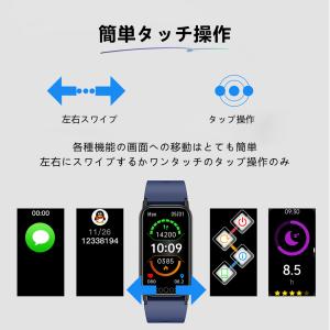 スマートウォッチ 着信通知 1.47インチ大画...の詳細画像4