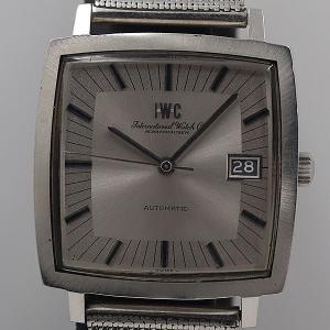 デッドストック級 稼働 良品 IWC シャフハウゼン デイト グレー文字盤 AT/自動巻 メンズ腕時...