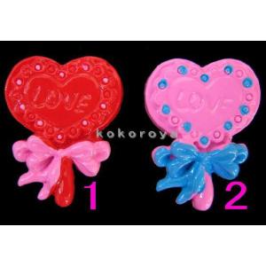 LOVEミラー　1個　（25mm×19mm）｜tora-shop