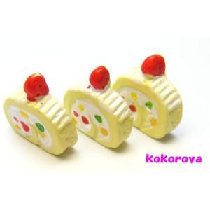 イチゴロールケーキ　1個　（11mm）