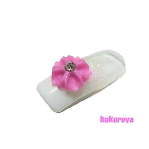 【ネイルサイズ】 ネイルサイズ ストーン付フラ...の詳細画像1