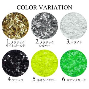 ネイル ホログラム リトル スター 1mm ケ...の詳細画像1