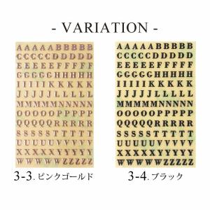ネイル レジン シール 3 アルファベット 3...の詳細画像2