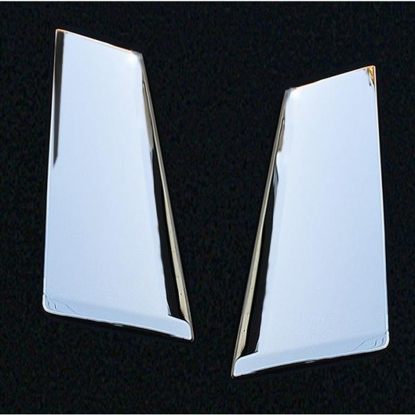 ATS メッキフロントパネルサイドカバー 三菱ふそう ’17スーパーグレート用 R/Lセット