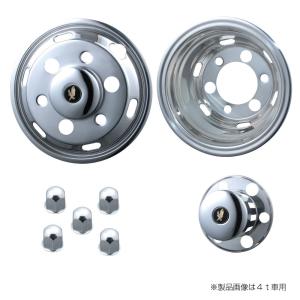 新ISO 8H 対応 トラック ステンレス ホイールライナー 19.5インチ 33mm