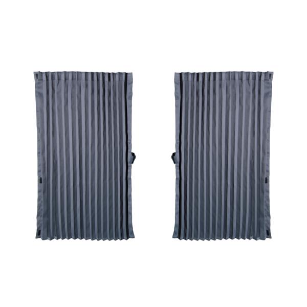 JET 507124 トラックカーテン ぐーすか センターカーテン スーパーハイルーフ グレー