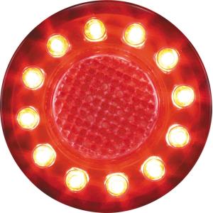 JET JTL-1103 LEDテールランプ ツライチ 3連セット JTL-1103 LED丸型3連テールランプ小型 単体 ジェットイノウエ