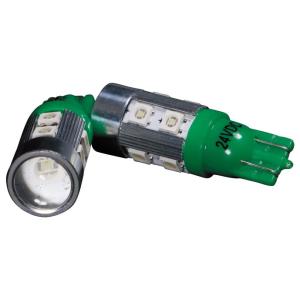 JET 529243 LA-01 LED T10ウェッジバルブNEO グリーン