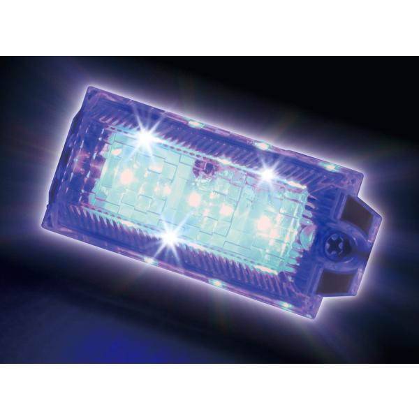 JET 534541 LED3 ハイパワーミニフラットマーカーランプNEO DC24V クリアーレン...