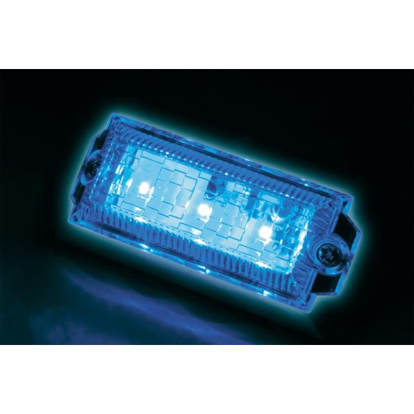 JET 534547 LED3 ハイパワーミニフラットマーカーランプNEO DC24V クリアーレン...