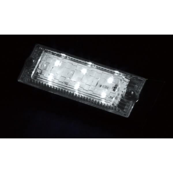 JET 534584 LED6 ウルトラフラットマーカーランプ DC24V クリアーレンズ仕様 ホワ...