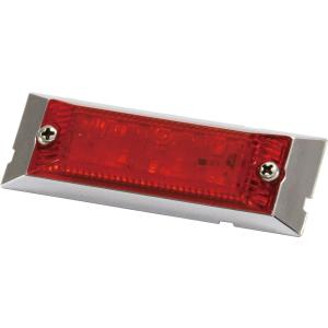 JET 534596 LED6 ウルトラフラットマーカーランプ DC24V カラーレンズ仕様 レッド...