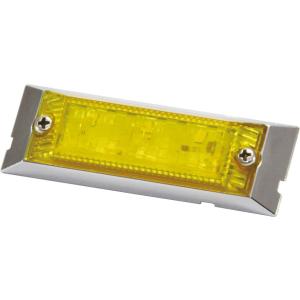 JET 534598 LED6 ウルトラフラットマーカーランプ DC24V カラーレンズ仕様 イエロ...