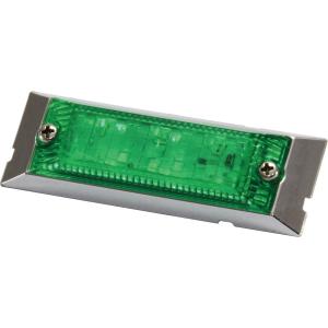 JET 534613 LED6 ウルトラフラットマーカーランプ DC12V カラーレンズ仕様 グリー...