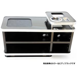 ジェットイノウエ JET 595612 肘掛け付 汎用 コンソールボックス 黒木