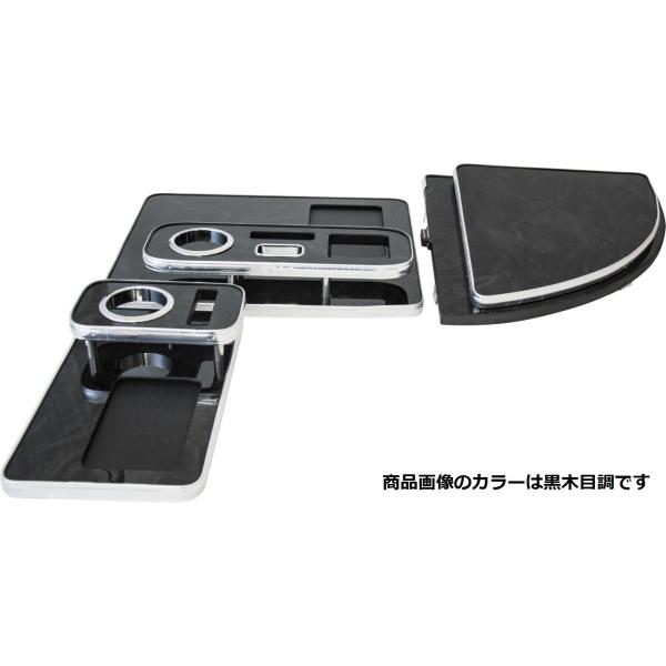 JET 595528 センターテーブル UD 大型クオン用 茶木目調