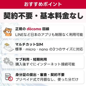 【SMS認証可能】docomo プリペイド S...の詳細画像1