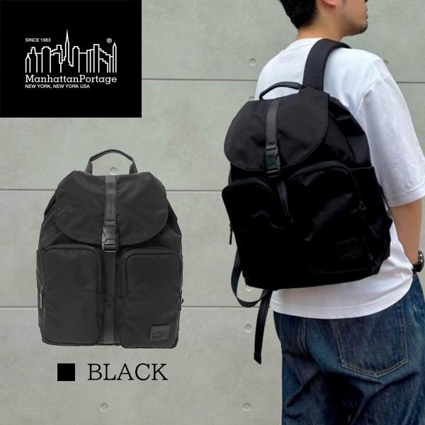 マンハッタンポーテージブラックレーベル リュック メンズ レディス 男女兼用 FLEX BACKPA...