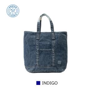 ポータークラシック トートバッグ VINTAGE DENIM TOTE BAG PC-005-2262 Porter Classic 【正規販売店】｜torato-jp