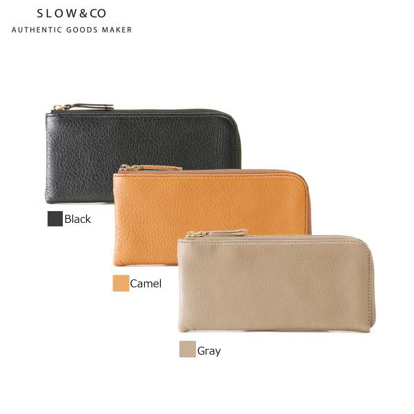 選べるノベルティ スロウ Deer Lzip long wallet 長財布 deer SLOW S...