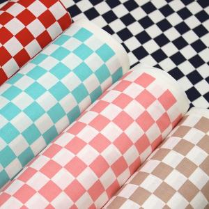 生地 布 市松チェック ブロックチェック フラッ...の商品画像