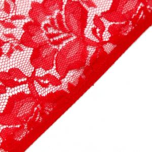 生地 布 ラッセルレース 花柄 ローズ レース...の詳細画像4