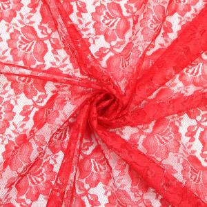生地 布 ラッセルレース 花柄 ローズ レース...の詳細画像5