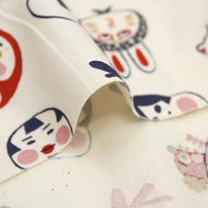 生地 布 和がいっぱい JAPANプリント だ...の詳細画像2