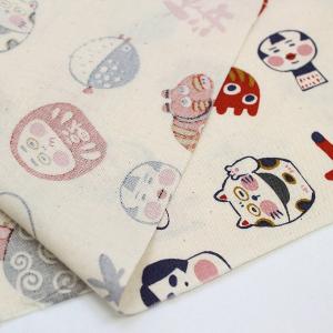 生地 布 和がいっぱい JAPANプリント だ...の詳細画像3