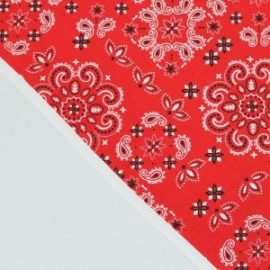 生地 布 バンダナ柄 ペイズリー 綿100% ...の詳細画像2