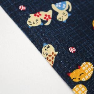 生地 布 猫の日向ぼっこ 田舎 ねこ ほっこり...の詳細画像4