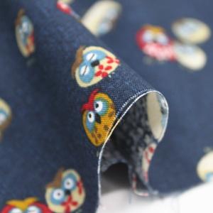 生地 布 彩りふくろう 梟 ほっこり和柄 定番...の詳細画像2