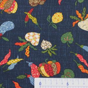 生地 布 野菜 とうがらし かぶ かぼちゃ ほ...の詳細画像1