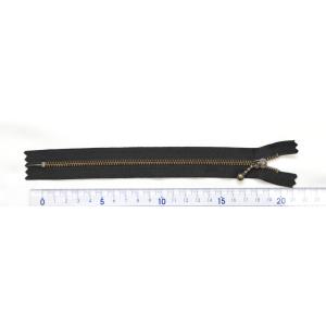ファスナー YKK 玉付 アンティーク ゴール...の詳細画像4