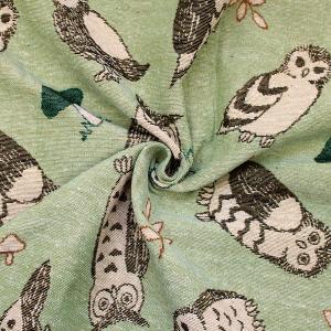 生地 布 ゴブラン織 ふくろう フクロウ アニ...の詳細画像5