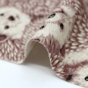 生地 布 ハリネズミ リアル Hedgehog...の詳細画像2