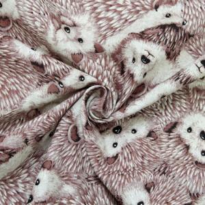 生地 布 ハリネズミ リアル Hedgehog...の詳細画像5
